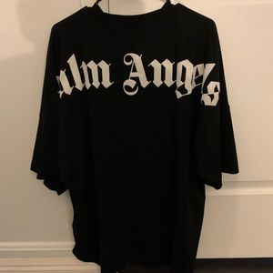 Palm Angels Logo Over T-shirt